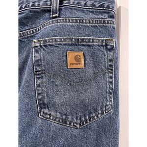 CARHARTT Men's Blue Jeans 40x32 Traditional Fit Denim Fast‎ Shipping!